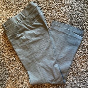 Banana Republic Pants Grey Pin Stripe